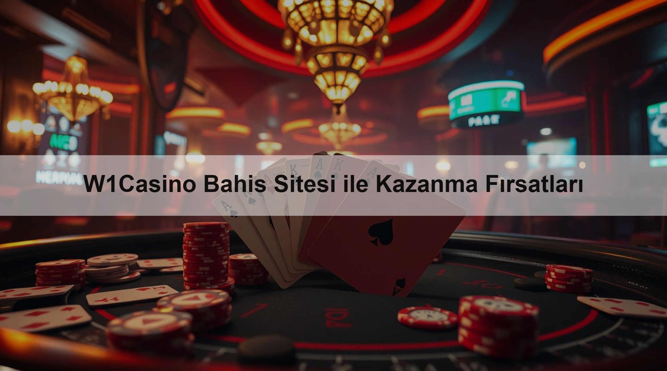 W1Casino Bahis Sitesi ile Kazanma Fırsatları